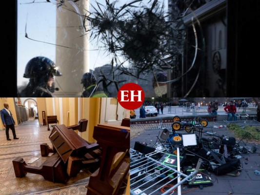 FOTOS: Los destrozos que dejó la invasión de partidarios de Trump al Capitolio