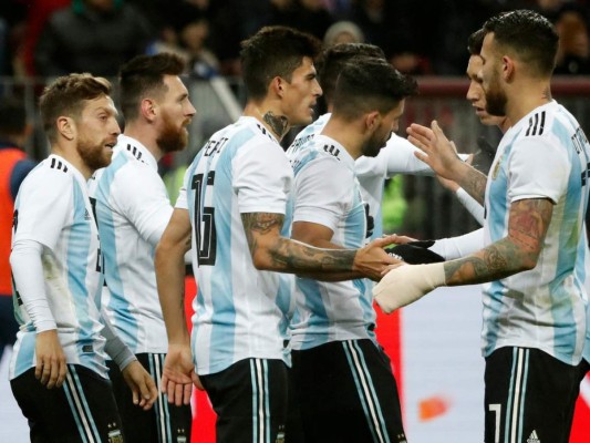 El Kun Agüero da el triunfo a Argentina ante Rusia en los partidos amistosos