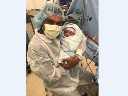 ¡Nació 'El Lobito'!, Amado Guevara se convirtió nuevamente en papá