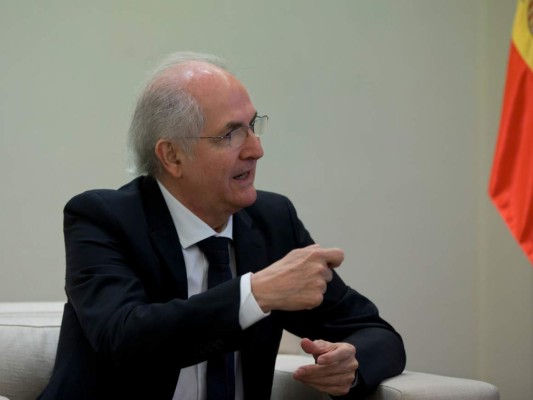 'Prepárate Maduro', advierte el opositor venezolano Antonio Ledezma desde Madrid&nbsp;&nbsp;