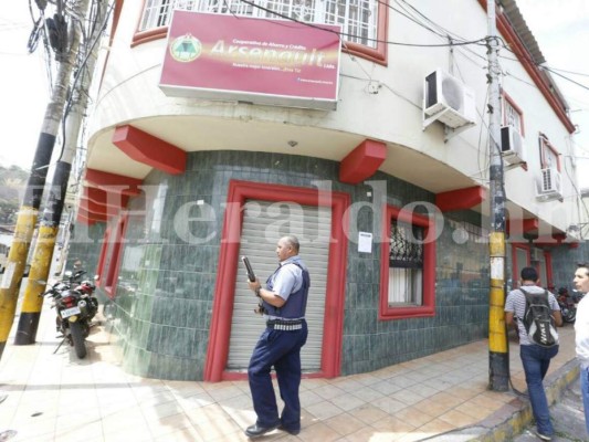 Asaltan edificio donde funciona cooperativa en el barrio Morazán de la capital de Honduras