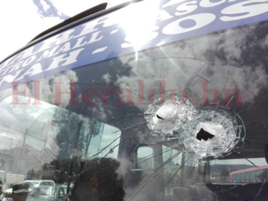 Matan a conductor de un bus rapidito en el bulevar Fuerzas Armadas de la capital de Honduras