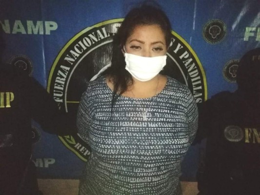'La Soviética' y 'La Osa', dos presuntas criminales de la pandilla 18 y MS-13 que operaban en Tegucigalpa