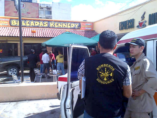 Alarma por conato de incendio en restaurante de Tegucigalpa