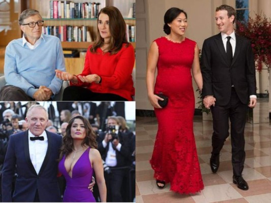 Más normales de lo que imaginamos...Así lucen las esposas de los hombres que figuran en la lista de los más ricos del mundo, según la revista Forbes. Fotos agencias.