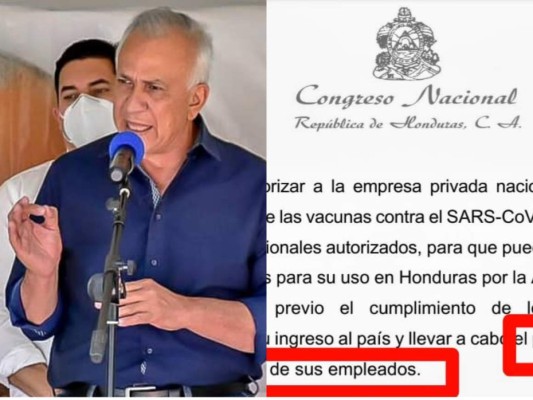 Oliva: Vacunas compradas por empresas deben ser 'gratuitas y voluntarias' para trabajadores