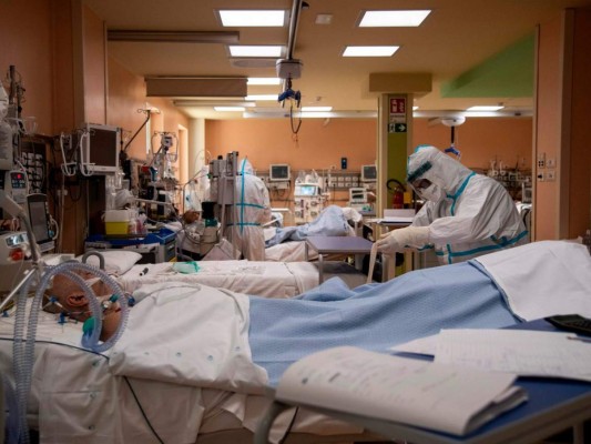 Impactantes imágenes de la lucha de Italia contra el coronavirus