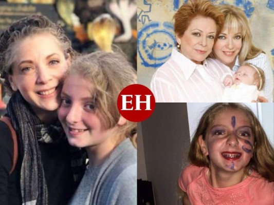 ¿Cómo se llevan Constanza, hija de Edith González, y su madastra? (FOTOS)