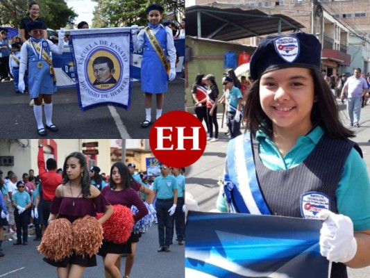 FOTOS: Coloridos desfiles protagonizaron al menos 300 escuelas en la capital