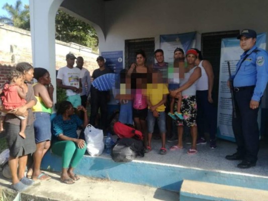 Retienen a 20 indocumentados en El Paraíso, zona oriental de Honduras