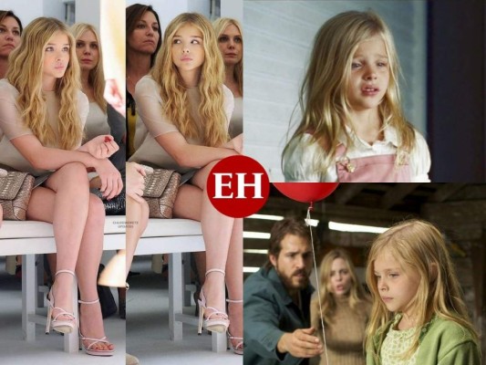 La actriz Chloë Grace Moretz, de pequeña traviesa a hermosa modelo