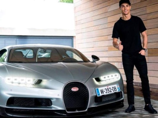 Así es el lujoso Bugatti de Cristiano Ronaldo; solo hay 10 en el mundo (FOTOS)