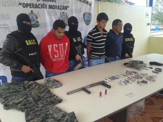 Capturan a presuntos asaltantes en la capital de Honduras