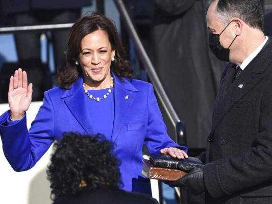 El juramento de Kamala Harris, vicepresidenta de Estados Unidos