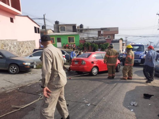 Destrucción y caos: fotos de la aparatosa colisión en la Cerro Grande