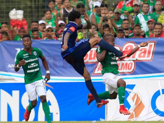 Así fue la expulsión de Henry Figueroa de Motagua en la final ante Marathón