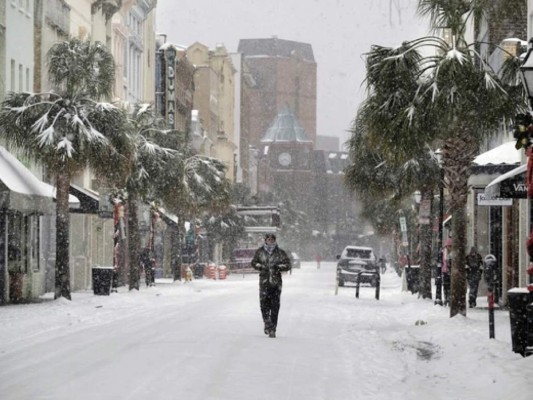 Nieve y frío cubren el sur de EEUU &nbsp;&nbsp;