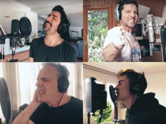 Músicos españoles hacen nueva versión de 'Resistiré' en cuarentena&nbsp;&nbsp;