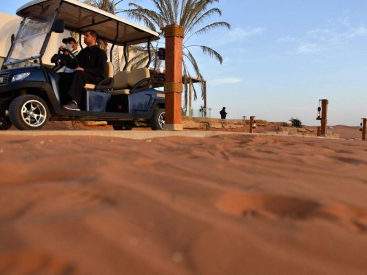 Así es el oasis de lujo para los ricos saudíes en plena pandemia