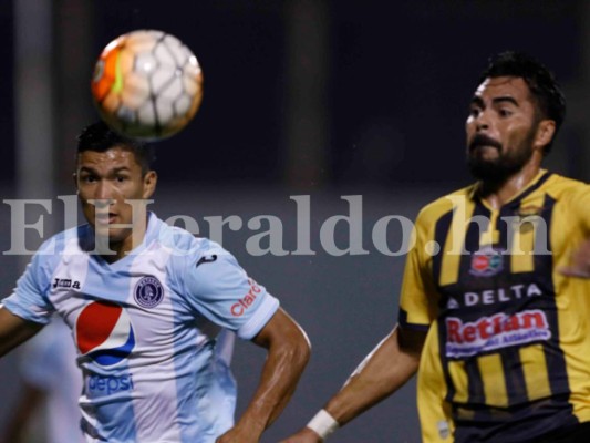 Real España recuperó un punto ante Motagua en tiempo extra