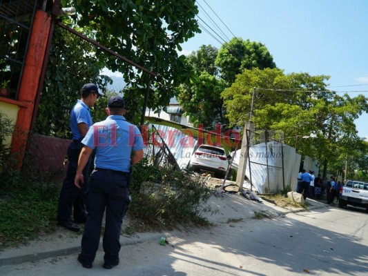 Las imágenes del asesinato de un colombiano y el secuestro de una mujer en San Pedro Sula