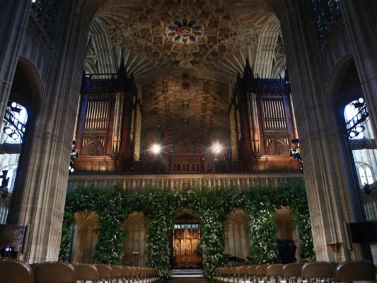 Así luce St George's Chapel, la iglesia en la que se casarán el príncipe Harry y Meghan