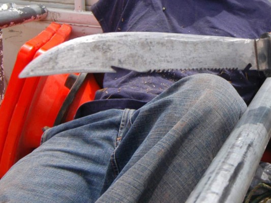 Cae hombre que le cortó la cabeza y una mano al suegro