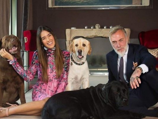 Gianluca Vacchi y Sharon Fonseca tendrán una niña