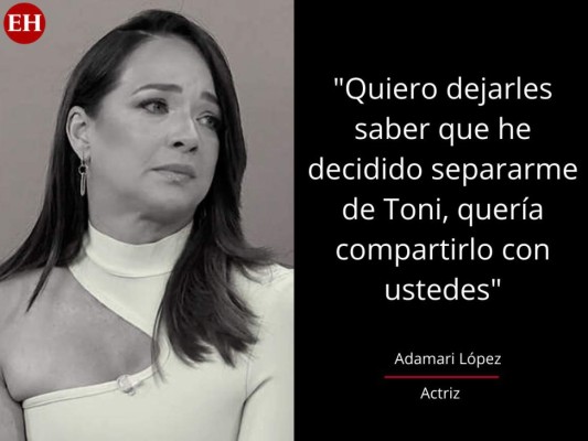 Adamari López y sus dolorosas frases al anunciar su separación de Toni Costa