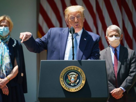 Trump espera tener vacuna contra Covid-19 para fin de año o 'quizás antes'&nbsp;