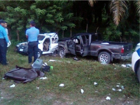 Seis muertos en fatal accidente de tránsito en carretera CA-13
