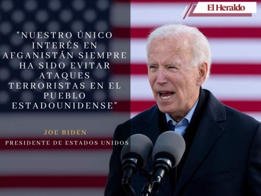 Las frases con las que Joe Biden justificó la retirada de Afganistán