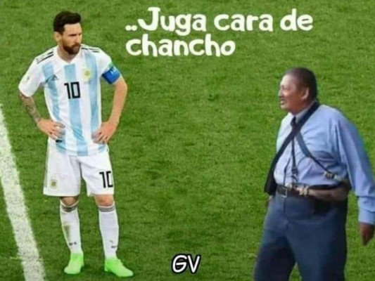 Diego Maradona es víctima de memes por su celebración en el triunfo de Argentina
