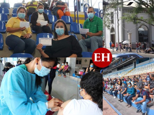Con más de 30 mil dosis aplicadas concluye primer día del Vacunatón en Francisco Morazán