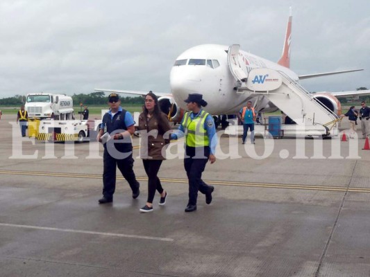 Ilsa Vanessa Molina regresó a Honduras sin perder su glamour