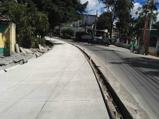 La próxima semana estará listo un tramo de la carretera del sur en la capital