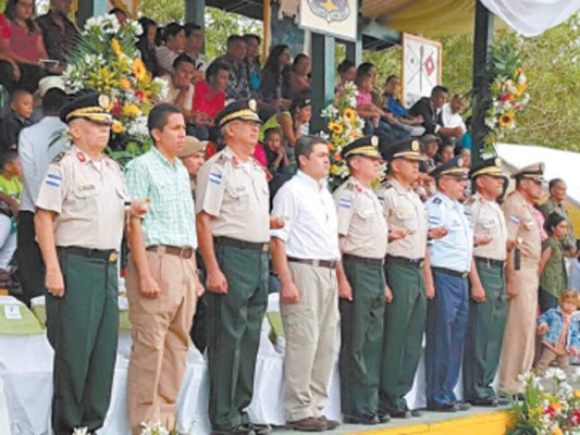 JOH pide a las FF AA seguir trabajando por la seguridad