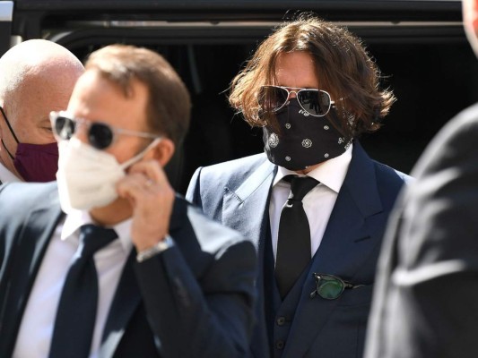 El incómodo reencuentro de Johnny Depp y Amber Heard en una corte de Londres