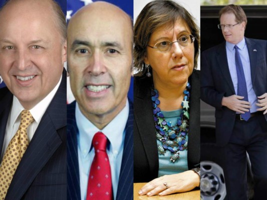 Los embajadores de Estados Unidos y su sello de la política americana en Honduras