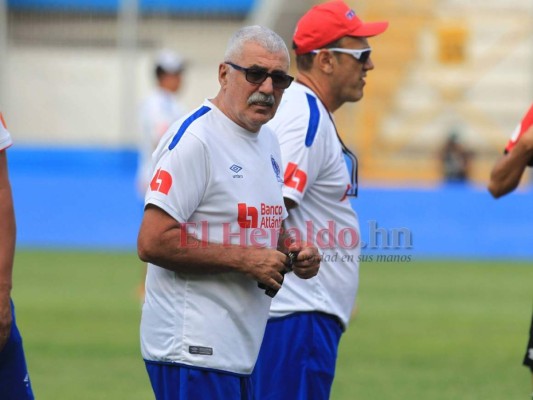 Así entrenó Olimpia a dos días del clásico ante Motagua