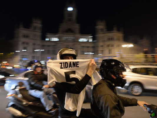 Los festejos por la Liga 32 del Real Madrid