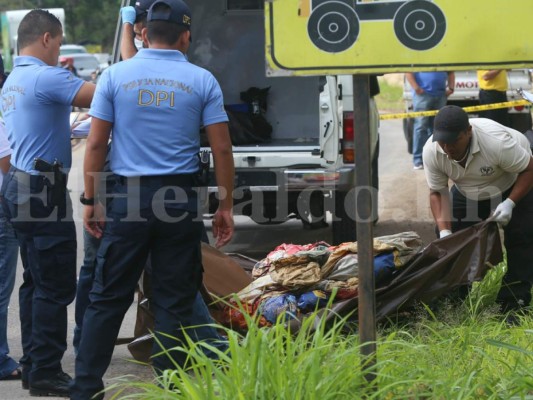 Siete muertos de manera violenta este sábado en diferentes puntos de la capital de Honduras