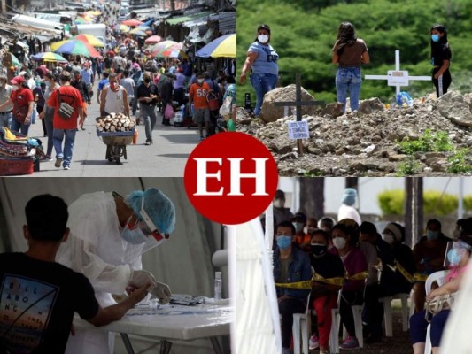 FOTOS: La despiadada batalla que libran los hondureños contra el coronavirus