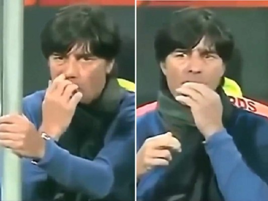VIDEO: Los mocos, la asquerosa manía de Joachim Low