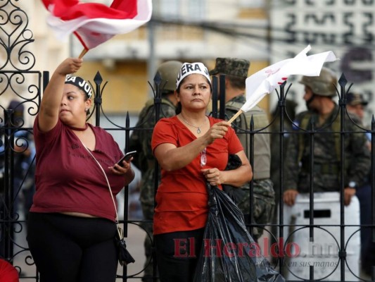 FOTOS: Así conmemoró Libre los 10 años del golpe de Estado