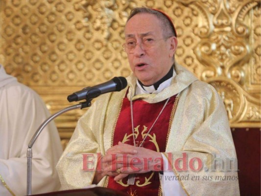 Cardenal Rodríguez: 'Necesitamos echar el demonio del homicidio&nbsp;&nbsp;