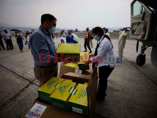 FOTOS: Honduras recibe 8 mil pruebas PCR para detectar coronavirus