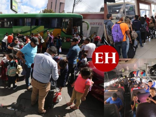 Viajeros comienzan a abandonar la capital para celebrar fiestas navideñas