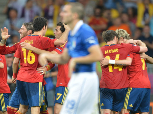 Los festejos de España campeona en imágenes