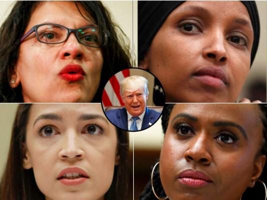 Cámara baja condena 'tuits racistas” de Donald Trump contra congresistas